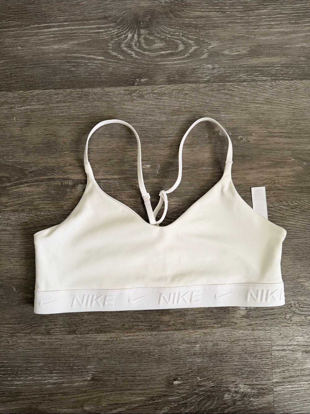 Nike White Women's Lightweight Support Bralette